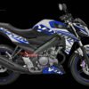 Decal Stiker YAMAHA New Vixion WHITE RACING BLUE II